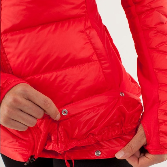 Lululemon What The Fluff Jacket Love Red - Picture 8 of 13